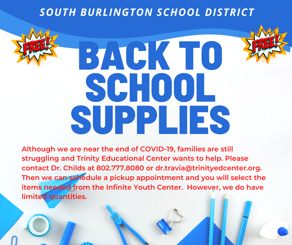 South Burlington School District (Facebook Post) South Burlington School District (Facebook Post)